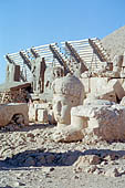 Nemrut Dagi Milli Parki, the tomb of King  Antiochos I, west terrace